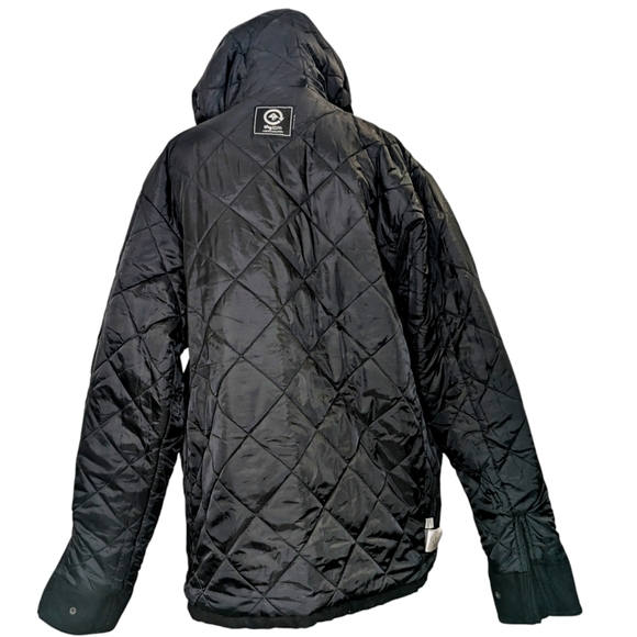 VINTAGE LRG - TECHWEAR WOOL BLEND HOOODIE UTILITY JACKET SZ 2XL - Picture 11 of 15